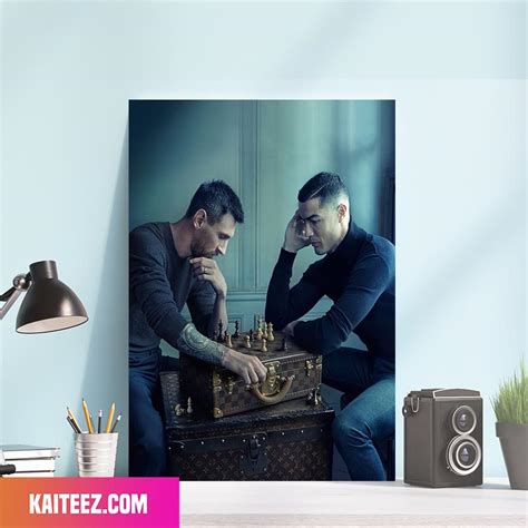 ronaldo messi louis vuitton poster|Ronaldo and Messi.